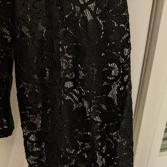 Black Lace jacket with gold buttons - Picture 6 of 6